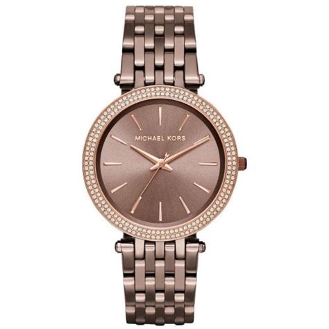 michael kors uhr brown tartugata donna|Michael Kors ladies watches.